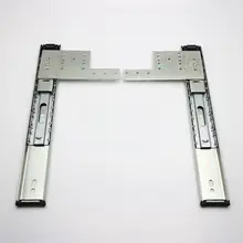 テレビ用 翻転式隠しスライドレール【上下開閉・壁面収納用】