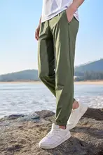 ロバのアイスシルクパンツ メンズ夏用【防晒・速乾・通気性・ランニング＆カジュアル用】