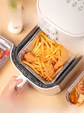 エアフライヤー用アルミフォイル正方形焼き皿【家庭用・ベーキング用】