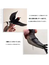 フェイクバードネスト 壁掛け ウォールデコ 壁の穴隠し 目隠し 鳥の巣 ガーデニング 庭 インテリア 壁飾り