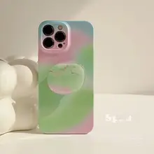 可愛いカートゥーンデザインの流沙式スマホスタンド【デスクトップ用・ポータブル・貼付けタイプ】