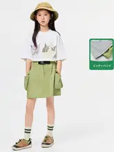 女の子用 デザインワンピース【夏用・カジュアル風・シンプルカラー】