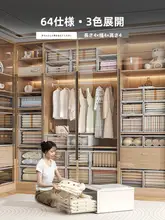 引き出し式衣類整理ボックス【プラスチック製・透明・家庭用・収納ケース】
