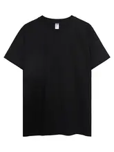 特厚純綿のショートスリーブTシャツ【小襟・肩正面・ゆったりフィット】