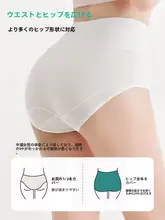 高腰使い捨て女性用パンツ【純綿・医療用・独立包装・大きめサイズ】