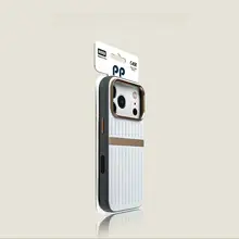iPhone用 ホワイトトラベルケース【ビジネス対応・カメラボタン・マグネット内蔵】