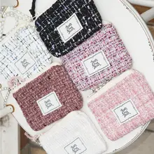 パールツイード調カードケース【高級感あるデザイン・女性用】