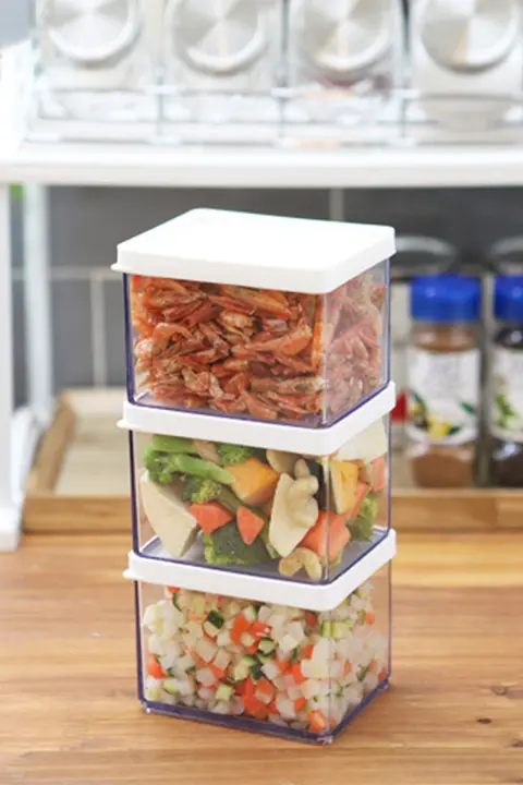 密閉冷蔵保存容器【キッチン用・食品収納・防湿タイプ】