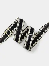 調節可能なグレーの幅広ショルダーストラップ【肩掛け・斜め掛け用・ドアフック付き】