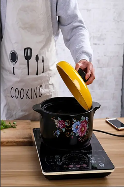 景徳嘉宝陶器 土鍋 スープポット 石鍋