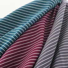 夏用コットン製のストライプ生地【ボーダー柄・DIY用・子供服対応】（セットアップ対応）