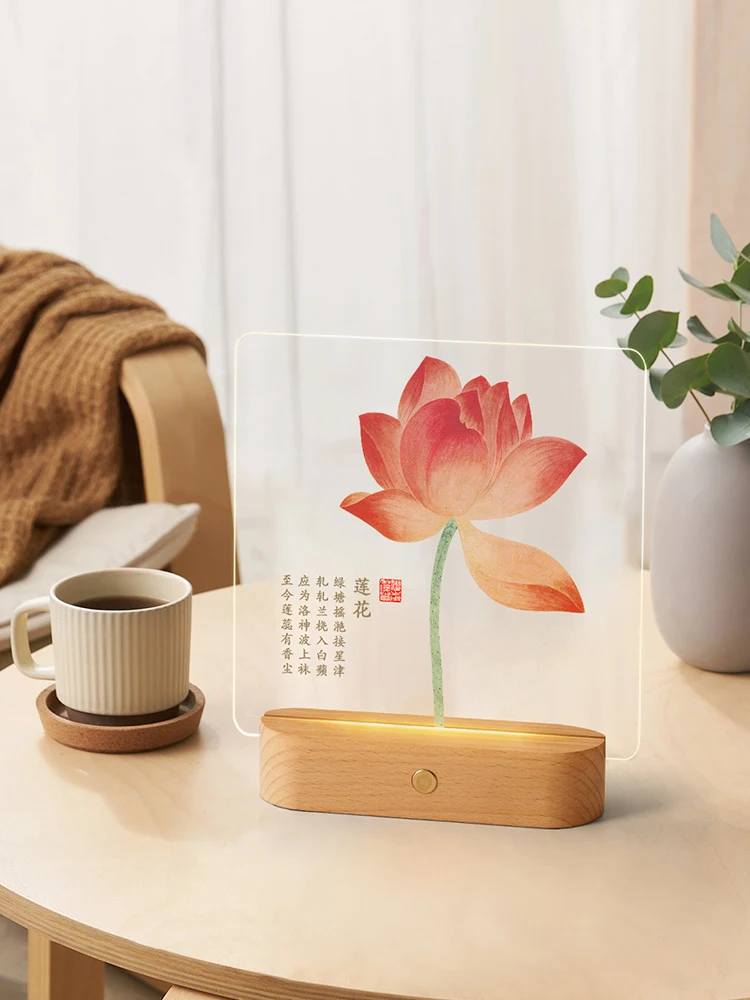 LEDキャンドルと電球常夜灯をどう選ぶ？中華蓮花デザインのデスクトップライトが解決する日常の照明悩み
