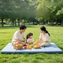 アウトドアキャンプ用 防水マット【折りたたみ式・汚れ防止・冬夏両用】