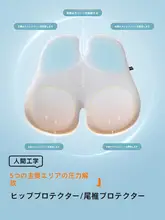 車用座椅クッション【四季対応・メモリーフォーム・運転席用・女性向け】