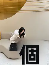 エレガントなブーツ【厚底・ニットソックスデザイン・本革使用】