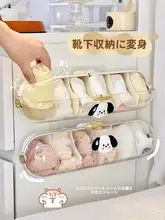 トイレ用壁掛け収納ボックス【透明・シンプルデザイン・コスメ収納】