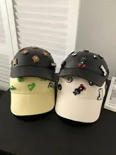 サンバイザー レディース 立体キャラクター かわいい クール 小顔見え 着回し 春夏