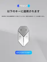 自動車用キーケース【男性用・カード収納可能・レザー調】