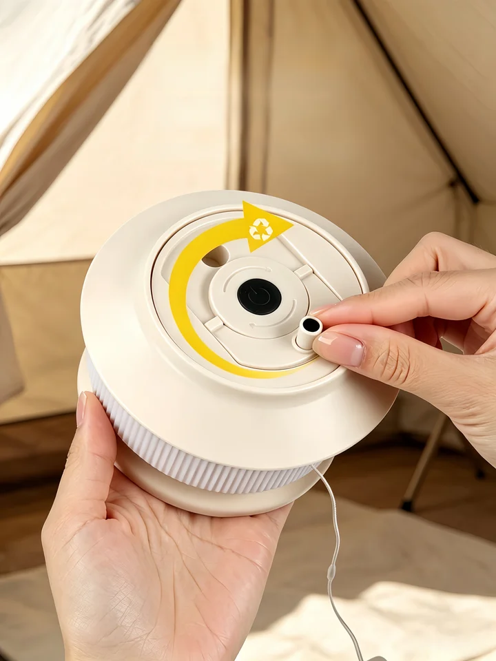 アウトドア用充電式キャンプライト【防水・携帯便利・長時間使用可能・テント用・ソーラー対応】