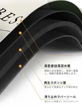 漫画のバスルーム吸水速乾フロアマット ソフトクッション