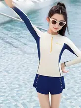 親子用水着【母と娘・長袖・ショートパンツ・UVカット・リゾート用】（セットアップ対応）