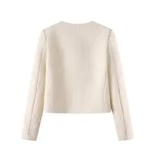 秋冬用 フランス風 レトロ無地 コート レディース【優雅な雰囲気・ラウンドネック・高級感】