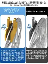 自転車用ディスクブレーキキャリパーセット【14インチ対応・電動折りたたみ自転車用・両駆動】