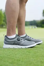PGA メンズゴルフシューズ【軽量・クッション性・防滑ソール・ダイヤル式】