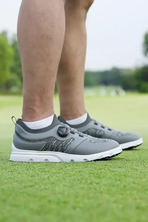 PGA メンズゴルフシューズ【軽量・クッション性・防滑ソール・ダイヤル式】