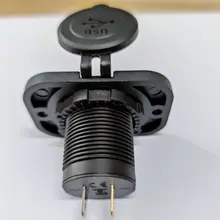 車・バイク用 USB充電器【QC3.0急速充電・ネジ固定タイプ】