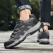 木林森 メンズ登山靴【秋冬用・加绒・ハイキング・大サイズ46・防滑47】