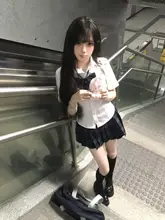 JK制服 プリーツスカートとブラウス【夏用・女性向け・ウエスト調整可能】（セットアップ対応）