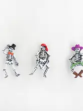 服飾用 ミニボタンバッジ【ハロウィン・パッチワーク用・装飾用】