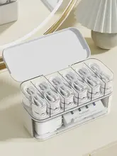 二層データケーブル収納ボックス【充電器・テーブル用・整理整頓】