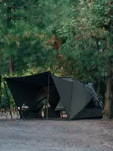 goout springhill 軽量デザインの二合一防雨キャンバステント【アウトドア・ポータブル】