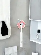 可愛いキャラクター歯ブラシ置き【バスルーム用・壁掛け・電動歯ブラシ対応】