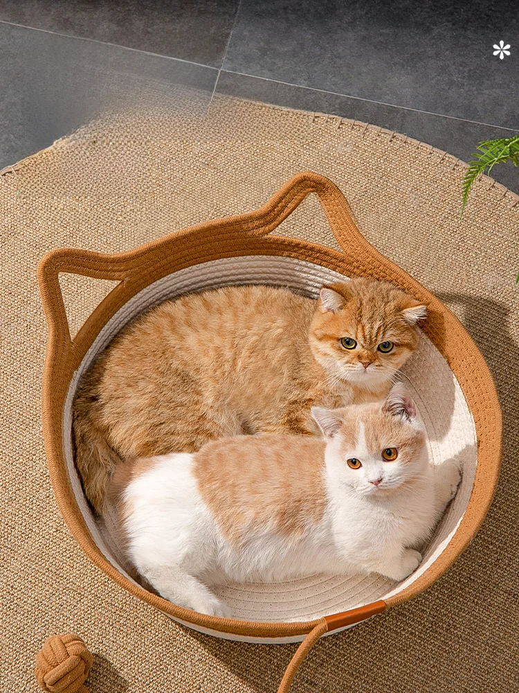 ハチョンロ粗麻編みの猫ベッド：夏用・通年使用可の機能性と耐久性を徹底解説