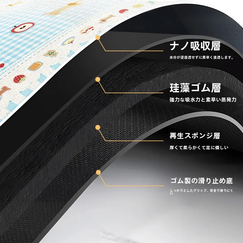 可愛いランチョンマット：クリーム風のシラクマデザインで家庭のキッチンを彩る