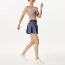 夏用 レディース アウトドアスポーツ テニス ランニング用 スポーツスカート【速乾・透湿・防透けデザイン】