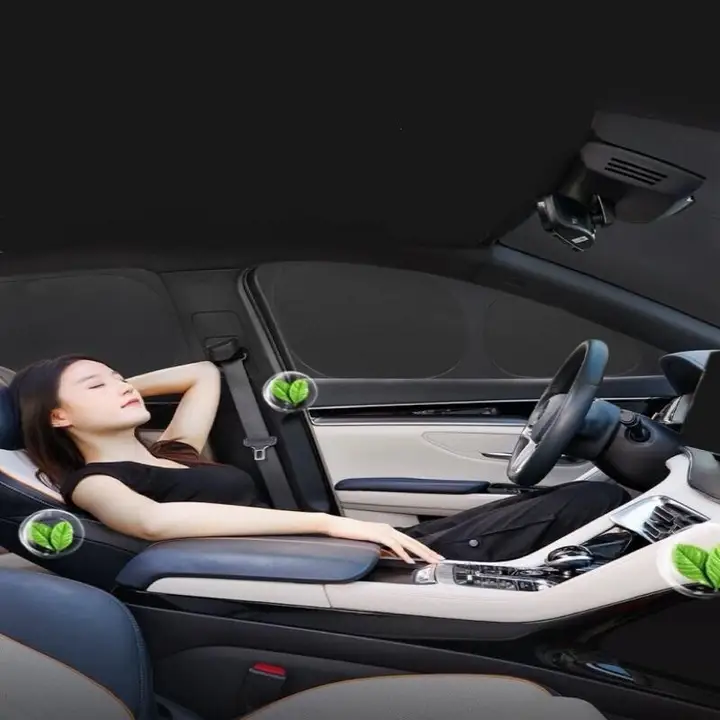 車用フロントサンシェード【遮熱・防紫外線・アイスクリスタル仕様】