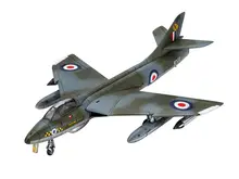 Hawker Hunter FGA.9 模型飛行機【組み立て式・一四四分の一スケール 】