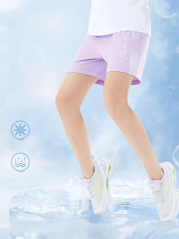 子供用スポーツショートパンツ：通気性と肌触りの良さを実現する夏用モデル