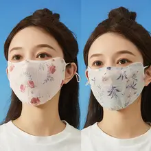立体デザインの薄型UVカットマスク【透湿・ファッション・アイプロテクション】