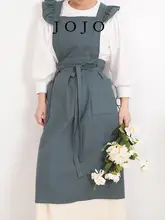防水・汚れ防止 フランス風エプロン【女性用・高デザイン性】
