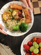 美しいデザインの家庭用ボウル【スープ・デザート用・高級感あふれる】