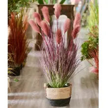 リアルなデザイン！室内装飾用フェイクプランツ【満天星草のような緑の植物】