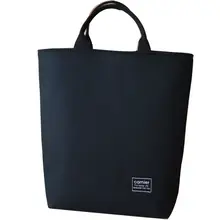 A4サイズの防水キャンバス手提げバッグ【お弁当・通学用・多機能】（セットアップ対応）