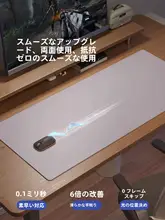 高級感漂うカーボンファイバー製マウスパッド【超大サイズ・厚みのあるデスクマット】