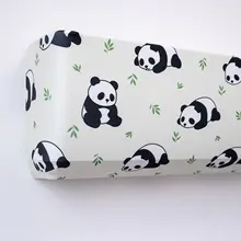 エアコンカバー パンダ柄 防塵 ホコリ防止 かわいい ナチュラル