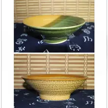 和風陶器大きめボウル【土製・食器・スープ・麺・米飯用】